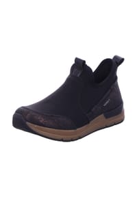 rieker - Slipper, Keilabsatz, Emblem, für Damen - 00 SCHWARZ-ANTIQU
