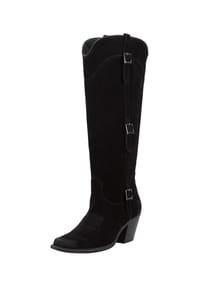 Felmini - Veloursleder Stiefel LAREDO - Schwarz