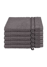SCHIESSER - Frottier-Waschhandschuhe Milano im 5er-Set (16x22cm) - Babyblau