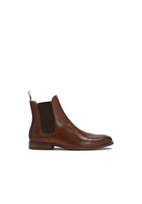 Kazar - Klassische braune Chelsea-Stiefel für Männer - Braun