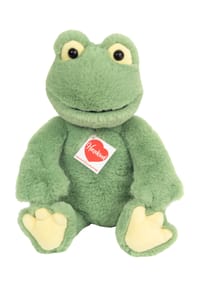 HERMANN Teddy COLLECTION® - Herzekind Kuscheltier "Frosch Frederik", 32 cm - GRÜN
