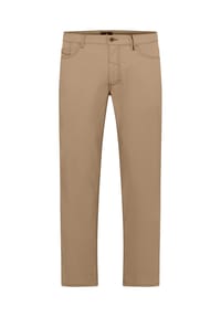 redpoint - Regular Fit Hose mit elastischem Hosenbund und Stretch MILTON - camel