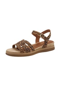 Tamaris - Leder Sandalen - Cognac