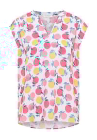 ETERNA - Leinen Blusenshirt LOOSE FIT - pink