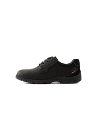 camel active - Lederschuh mit robuster Sohle - Schwarz