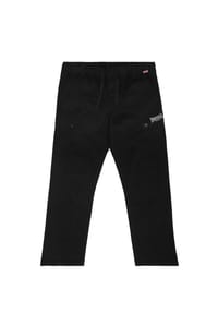 LONSDALE™ - Herren Cargohose normale Passform LYNEMOUTH - Black/Grey