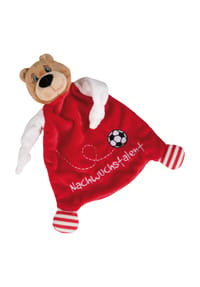 NICI - FC Bayern München Schmusetuch "Bär Berni" - ROT