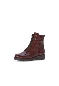 Gabor® - Schnürstiefeletten - burgund/gold