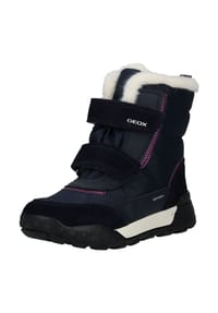 GEOX - Leder/Textil Stiefel - Burgundy