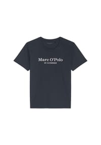 Marc O'Polo - Mix & Match Cotton T-Shirt, Baumwolle, Logo-Print, für Herren - DARK NAVY