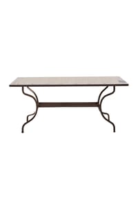 LOBERON Tisch Labaroche grau/bunt - Gartentische - grau/bunt