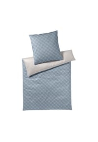 elegante - Wendebettwäsche " Cornflower Double" - 23 DEEP OCEAN