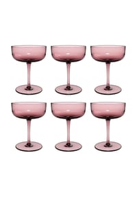 like. by Villeroy & Boch Sektschalen / Dessertschalen Like Glass 100 ml 6er Set - LIKE GLASS - blau