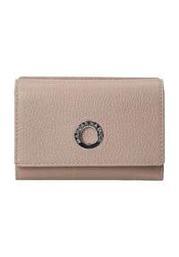 MANDARINA DUCK MELLOW LEATHER - Brieftasche, Emblem, Druckknopf, für Damen - A28WARM TAUPE