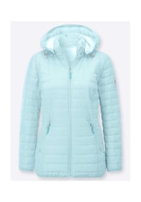Witt - Steppjacke - eisblau-weiß-bedruckt