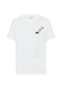 mey - Schlafanzug-Oberteil X Loriot, Rundhals, für Herren - 1 WEISS