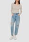 Marc O'Polo Langarmshirt, Streifen, Bio-Baumwoll-Mix, für Damen Bild 5