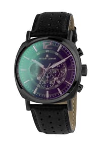 JACQUES LEMANS - Herren Chronograph "Lugano 1-1645.1N" - schwarz