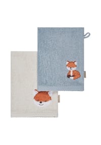 Sterntaler® - Waschlappen-Set - 318  GRAUBLAU