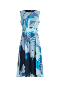 BETTY & CO - Midikleid ohne Arm - Dunkelblau/Blau