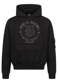 BENLEE™ - Herren Kapuzensweatshirt Oversize MITCHELL - Black/Grey