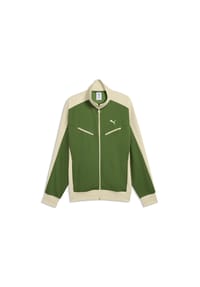 PUMA® - Sweatjacke T7, Stehkragen, für Herren - EARTHY GREEN-BUTTE