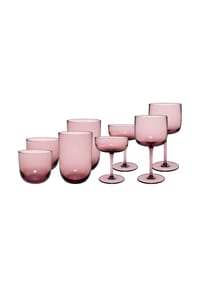 like. by Villeroy & Boch Komplett-Gläser-Set Like Glass 8er Set - LIKE GLASS - blau
