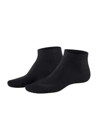 Hudson - Sneakersocken "Only", 2er-Pack, Komfortbund, flache Zehennaht, für Herren - 0005 BLACK
