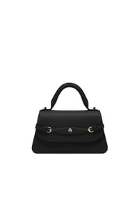 AIGNER CAVALLO - Umhängetasche, Rindsleder, für Damen  - 0002  BLACK
