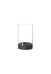 Villeroy & Boch Windlicht Manufacture Rock Home 20 cm schwarz - MANUFACTURE ROCK - schwarz