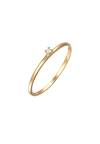 elli. DIAMONDS - Ring Solitär Lab Grown Diamant (0.004 Ct) 585 Gelbgold - Gold