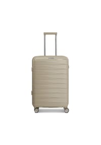 FRANKY - London London 4 Rollen Trolley M 65 cm mit Dehnfalte - beige