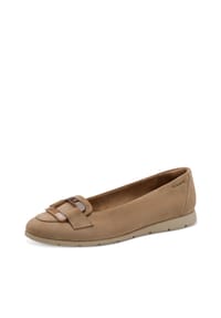 Tamaris - Ballerinas, Leder, für Damen - 003 BLACK LEATHER