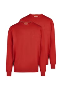 Redmond - Pullover 2er Pack Basic - Schwarz