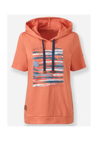 Witt - Sweatshirt - ecru-dunkelblau-bedruckt
