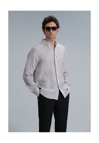LUFIAN - Shirt NEW - BROWN
