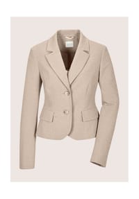 MADELEINE - Eleganter Einreiher mit Reverskragen - cappuccino