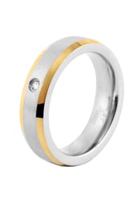 Adelia's - Damen Ring aus Edelstahl - weiß