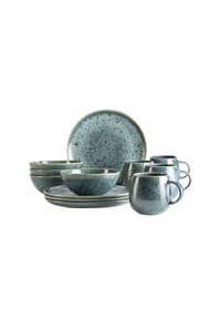 MÄSER Frühstücks Set, Steinzeug Carellia - Carellia - blau
