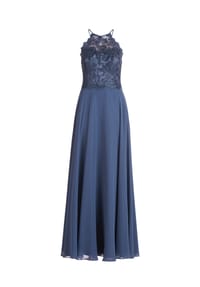 Vera Mont - Abendkleid rückenfrei - Blue Stone
