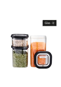 GEFU® Vorratsdosen-Set, 3-teilig - PANTRY - TRANSPARENT