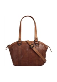 SPIKES & SPARROW® - Handtasche Echt Leder - cognac