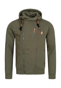 INDICODE - Sweatjacke Elm - Army