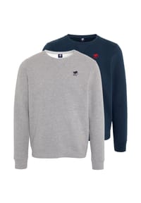 POLO SYLT - Sweatshirt 2er Pack Basic - Dunkelblau