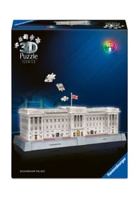 Ravensburger - Iconics 3D Puzzle "Buckingham Palace", mit Licht, 216 Teile - 