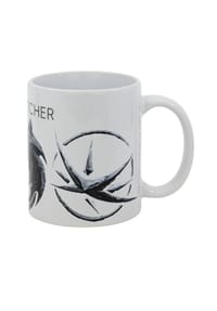 COFI - The Witcher Keramiktasse 325ml Fanartikel mit Geschenkverpackung - Weiß 12x10x10 cm