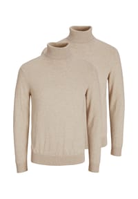 JACK & JONES - Pullover 2er Pack Emil Knit - Schwarz