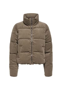 ONLY® - Cord-Steppjacke, Stehkragen, Eingrifftaschen, für Damen - 283230001 CUB/BIG