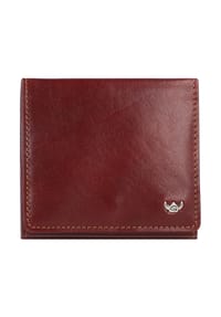 Golden Head® COLORADO - Geldbörse, Leder, Emblem, uni, für Herren - schwarz