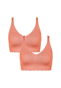 sloggi - T-Shirt-BH ZERO Feel Bliss Bralette - LOVELY APRICOT